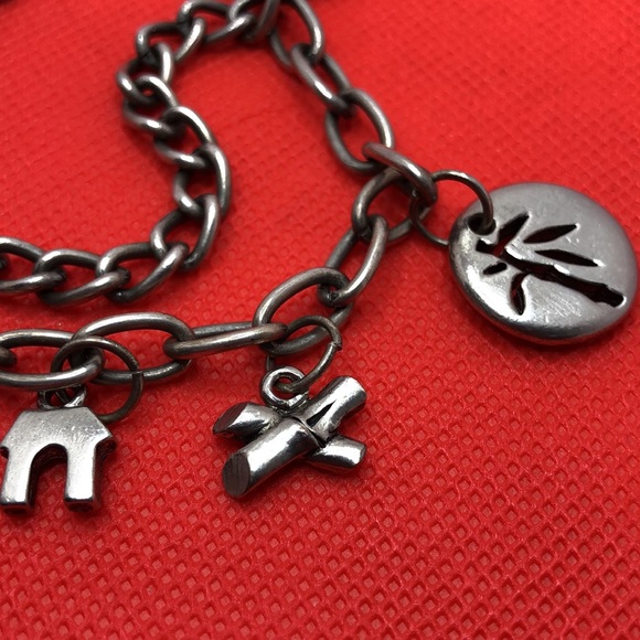 Double Stranded Charm Bracelet- The Work Connection - Picture 3 of 7